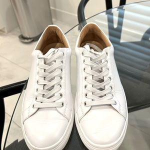 Thursday Premier Low Top White Sneakers - gently worn